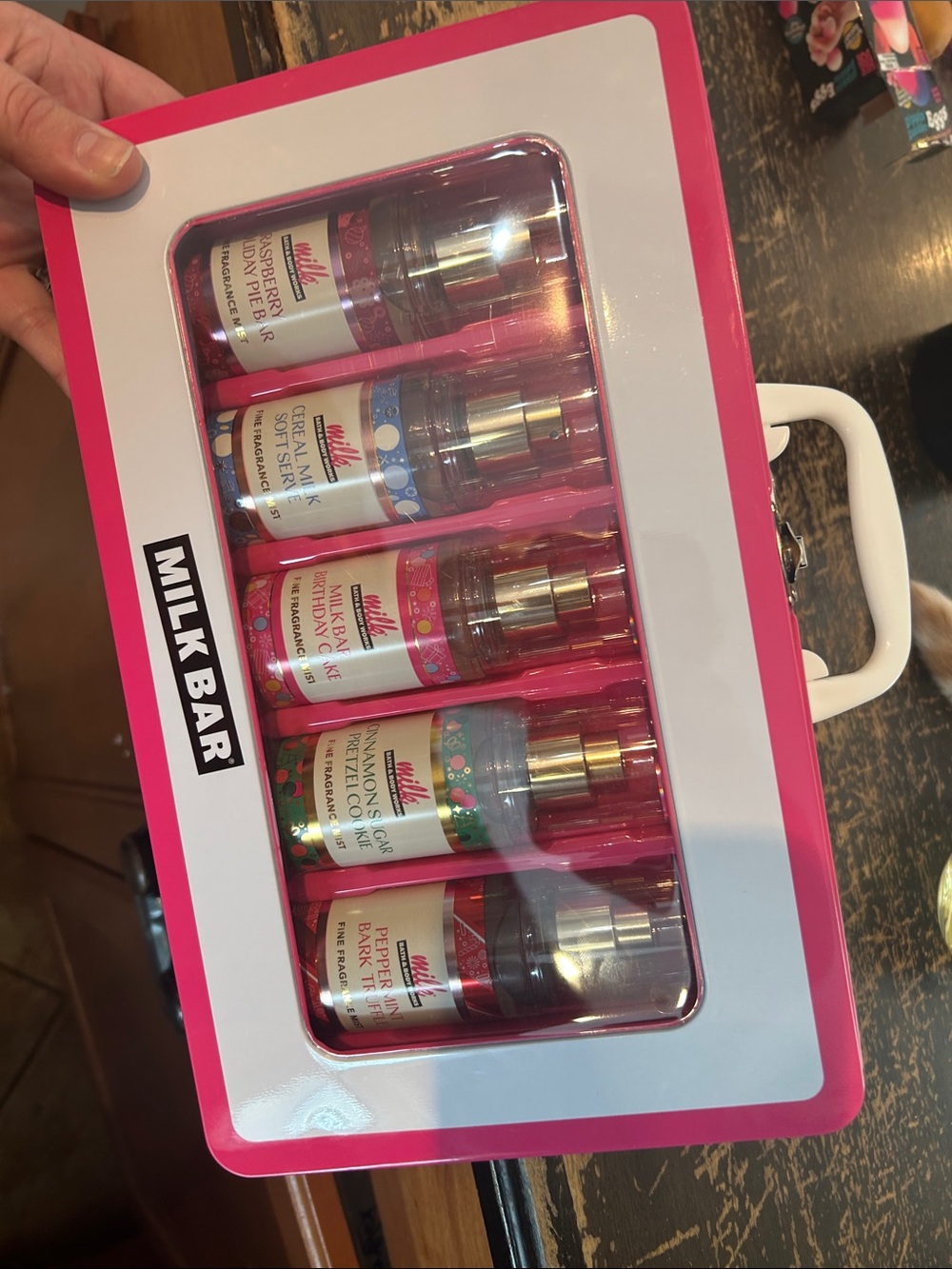 Bath & Body Works Milk Bar Fragrance Mist Set